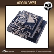 Carica l&#39;immagine nel visualizzatore di Gallery, ROBERTO CAVALLI | LINX Set asciugamani in spugna per bagno
