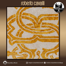 Carica l&#39;immagine nel visualizzatore di Gallery, ROBERTO CAVALLI HOME | LOGO GOLD Set asciugamani in spugna per bagno
