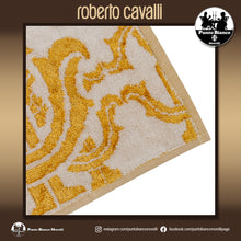 Carica l&#39;immagine nel visualizzatore di Gallery, ROBERTO CAVALLI HOME | LOGO GOLD Set asciugamani in spugna per bagno
