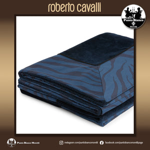 ROBERTO CAVALLI | MACRO ZEBRAGE Set asciugamani in spugna per bagno