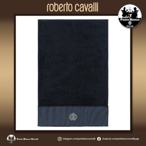 ROBERTO CAVALLI | MACRO ZEBRAGE Set asciugamani in spugna per bagno