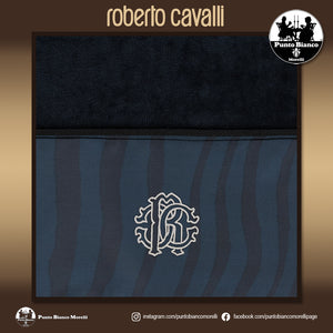 ROBERTO CAVALLI | MACRO ZEBRAGE Set asciugamani in spugna per bagno