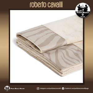 ROBERTO CAVALLI | MACRO ZEBRAGE Set asciugamani in spugna per bagno