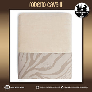 ROBERTO CAVALLI | MACRO ZEBRAGE Set asciugamani in spugna per bagno